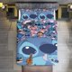 thumbnail image 1 of Comforter Set Queen Size Lilo and Stitch Set with 2 Pillowcases for All SeasonsBedding Set 3pcs for Kids Boys Girls Bedroom Decor Bed Sheets, 1 of 5