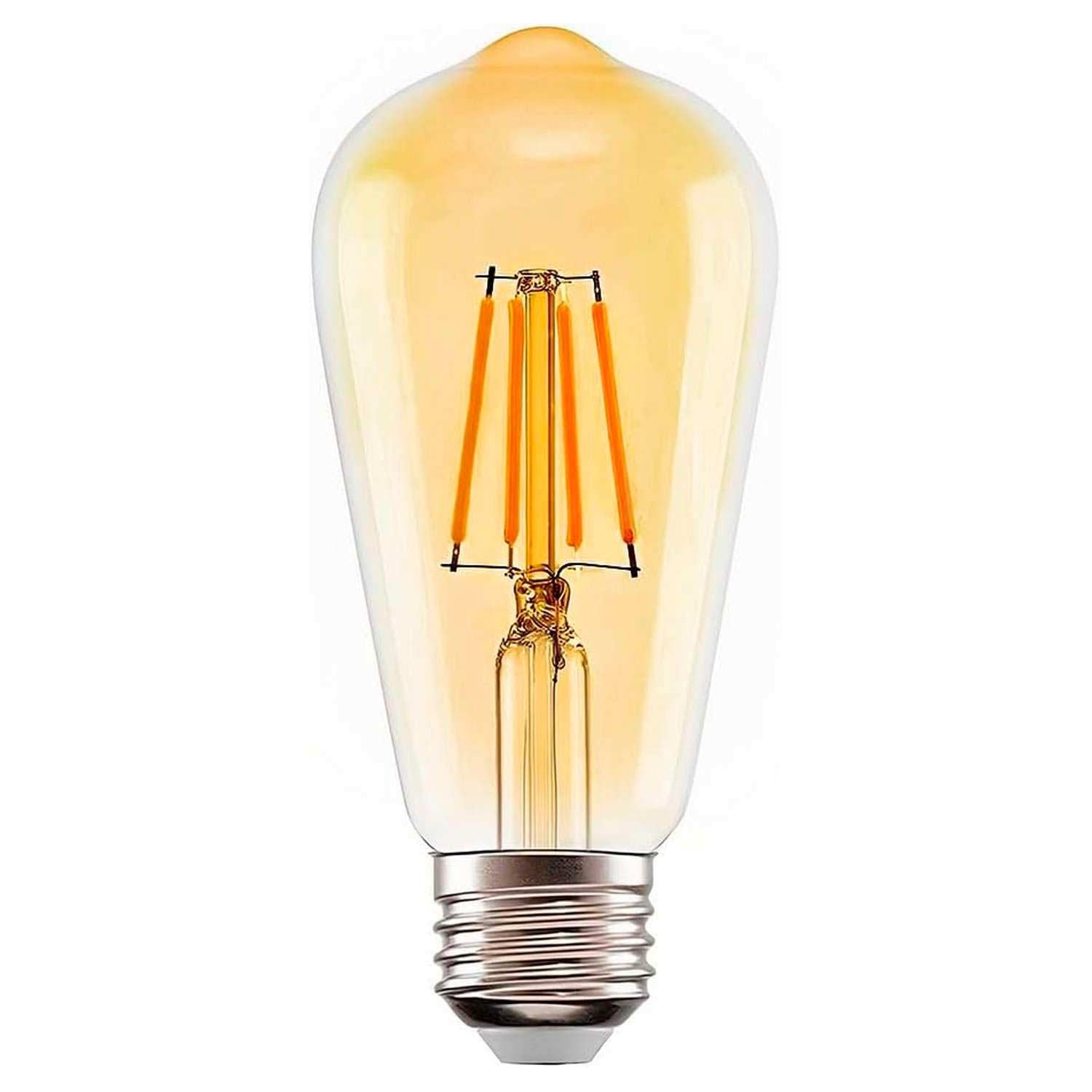 Gen - Ampolleta Led Retro Vintage Luz Calida Decoracion Filamento Multicolor