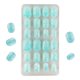 thumbnail image 1 of 1 juego de 24 uñas postizas cortas para niñas pequeñas., 1 of 1