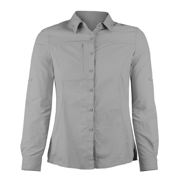 Camisa Trekking Manga Larga Mujer