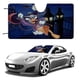 thumbnail image 1 of Pato Darkwing Parasol para Parabrisas Delantero Protector Plegable, Visera Solar para Auto Bloquea Rayos UV Mantiene tu Vehículo Fresco 130cm*70cm, 1 of 6
