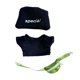thumbnail image 1 of Camiseta De Peluche Con Figura Para Niñas Pequeñas, Accesorios Fotográficos Hechos A Mano Con Sombrero De 15 Cm Y 17 Cm, 1 of 3