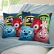 thumbnail image 3 of Yo Gabba Gabba! Fundas de almohada de terciopelo con tema, regalos de funda de almohada, decoración para el hogar, cojín de lanzar, regalo de cumpleaños para fans y parejas. 45cm x 45cm., 3 of 6