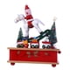 thumbnail image 2 of Caja De Música Navideña, Adorno Decorativo De Mesa Para Chimenea De Estante Navideño, 2 of 3