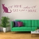 thumbnail image 2 of Decomural A Home Without A Cat WS-44007, 2 of 2