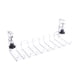 thumbnail image 2 of Estante De Almacenamiento De Alambre De Alto Cojinete Debajo Del Soporte Del Organizador Del Cable Del Escritorio Para Escritorios Blanco, 2 of 5