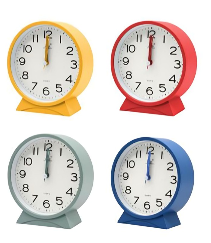 Genérico - Reloj Despertador 12X11,5 Cm De Diámetro