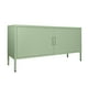 thumbnail image 3 of TV Rack 2 puertas y repisa ajustable interior - Verde Menta, 3 of 3