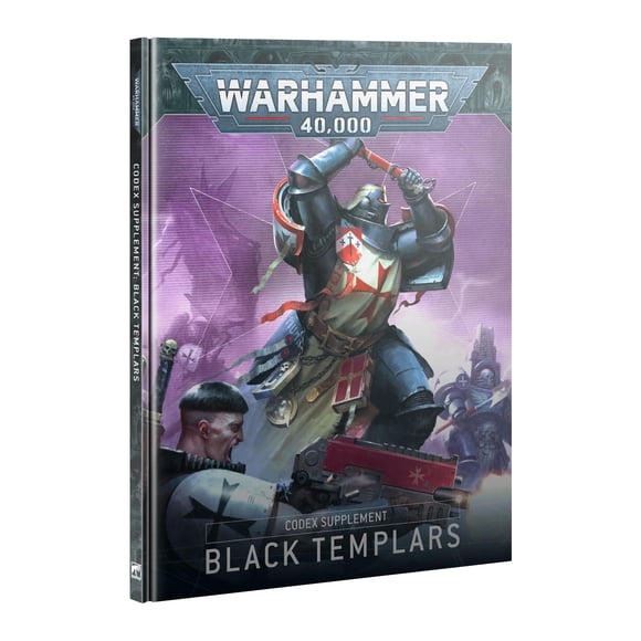 Suplemento de Codex Games Workshop Black Templars (ING)