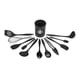 thumbnail image 2 of Set 12pcs Utensilios De Cocina De Silicona Antiadherentes Color Negro, 2 of 3