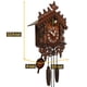thumbnail image 2 of Reloj de cuco JoonieHouse tradicional de la Selva Negra con péndulo, 2 of 7