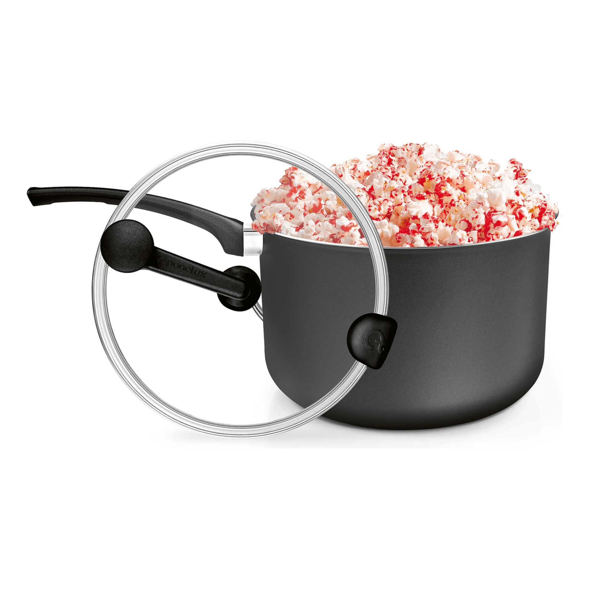 Olla De Cabritas Palomitas Panelux 3.5 Litros Antiadherente Negro