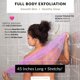 thumbnail image 5 of Esponja de Baño Bellanomi 114 cm Pack de 2 Lila/Azul, 5 of 9
