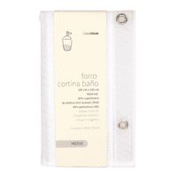 Genérico - Forro Cortina Peva Texturizada Para Baño Resistente Flexible