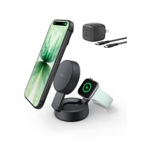 Cargador Belkin Magsafe Inalámbrico 2 En 1 Compatible Con Qi2.2 De 25 W