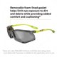 thumbnail image 4 of Gafas de seguridad 3M Solus Serie CCS con lente gris SCCS02SGAF-GRN-F, 4 of 9