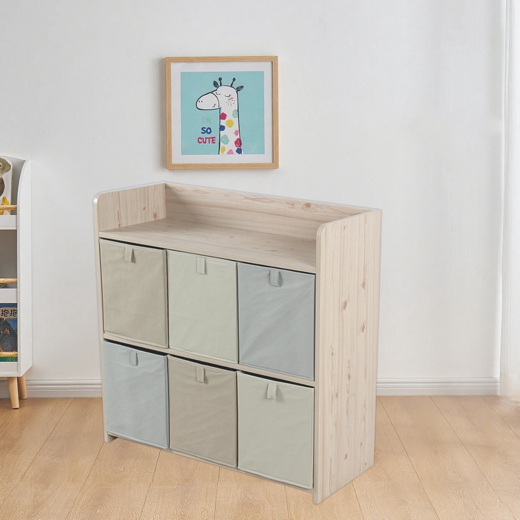 Mainstays Kids - Organizador Infantil 6 Cajas Multicolor