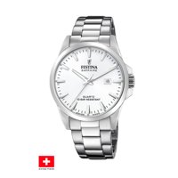 Reloj F20024/2 Festina Swiss Plateado Hombre Swiss Made
