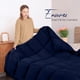 thumbnail image 4 of Ropa de cama Edredon Utopia para todas las estaciones, 250 g/m², doble color azul marino, 4 of 7