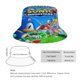 thumbnail image 2 of sonic Sombrero bucket para adultos, gorra de protección solar, sombrero de pescador plegable para viajes al aire libre, pesca y actividades de verano, 2 of 6