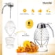 thumbnail image 4 of Dispensador de miel Hunnibi, vidrio antigoteo de 240 ml con tapa de plástico, 4 of 6