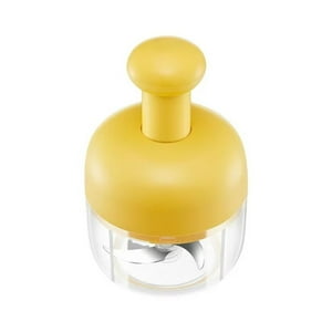 Click Ventas - Mini Picadora Triturador 300Ml Manual Verduras Ajo Portátil