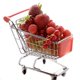 thumbnail image 1 of Carrito de Compras Shindel Miniatura de 12 cm con Mango y Señal Rojo, 1 of 6