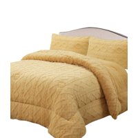 Todo Para El Hogar - Cubrecama Grueso Para Invierno King - Super Amarillo