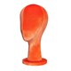 thumbnail image 4 of Cabeza Femenina Maniquí Sombrero Peluca Soporte De Exhibición Para Auriculares Gafas Sombrero De Halloween Naranja, 4 of 5