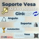 thumbnail image 2 of Soporte TV 32 a 85 Pulgadas 68Kg Soporte TV Pared Techo Ajustable, 2 of 11