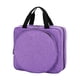 thumbnail image 3 of Bolsa para herramientas de tejido, bolsa para guardar hilo, estuche para proyectos de crochet, bolsa organizadora práctica de poliéster para quienes s Púrpura, 3 of 5