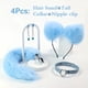 thumbnail image 1 of 4pcs/set, Fox Tail Anal Plug Collar and Nipple Clip Hair Band - Enhance Your Sexual Experience with Adult Sex Toys for Women, 1 of 4