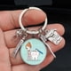 thumbnail image 1 of Fashionable Nurse Stethoscope Keychain - Perfect Gift for Nurses and Medical Professionals, 1 of 5