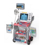 Genérica - Set Juguete Doctor Carrito Rojo Con Sonido Y Accesorios