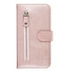 thumbnail image 3 of Funda con Cremallera para Samsung Galaxy S9, Carcasa Cartera de Cuero PU con Soporte y Tarjetero, 3 of 5