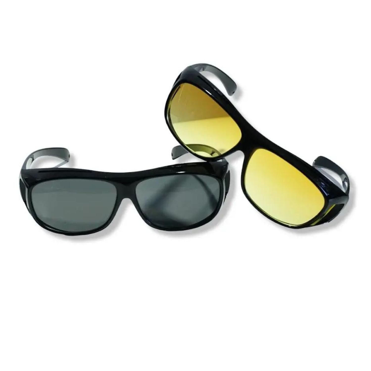2 Lentes Amplificador Luz Antideslumbrante Hd Vision Dia Noche Aa13 | Lider
