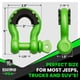 thumbnail image 5 of Grilletes D Ring Rhino USA 3/4" de alta resistencia, paquete de 2, 5 of 8