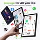 thumbnail image 3 of Tablet Mentume 10,1" 18 GB de RAM 128 GB de ROM Android 15, 3 of 7