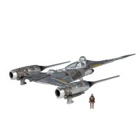 Figura Toy Star Wars Micro Galaxy Squadron The Mandalorian'S N-1 Starfighter De 13 Cm Y 2,5 Cm