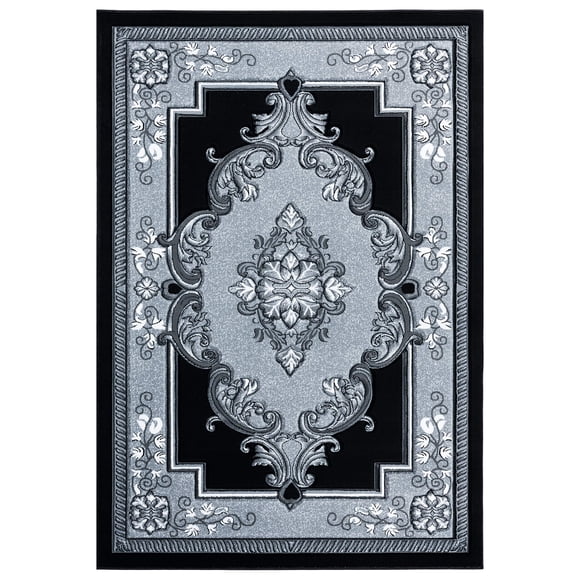 Alfombra decorativa United Weavers of America Bristol Fallon Silver