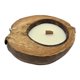 thumbnail image 1 of Vela Aromatica Ecologica Aroma De Coco Natural Cera Natural, 1 of 6