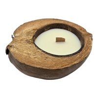 Fliperex - Vela Aromatica Ecologica Aroma De Coco Natural Cera Natural