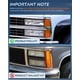 thumbnail image 3 of Combo de faros delanteros y traseros Nilight para Chevy Silverado 94-98, 3 of 9