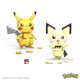 thumbnail image 4 of Set de construcción de juguetes MEGA Pokémon con figuras de acción Pikachu de 4 pulgadas, 4 of 7