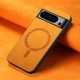 thumbnail image 4 of Magnetic Slim Case for Google Pixel 8 Pro with Camera Guard & Anti-Scratch Back Yellow, 4 of 6