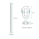thumbnail image 2 of Cadena Seguridad YALE 1,4mts., 2 of 2