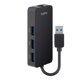 thumbnail image 1 of Hub USB 3.0 Belkin con 3 puertos USB y Gigabit Ethernet - negro, 1 of 9