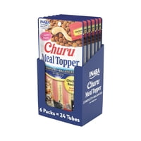 Caja Churu Gato Meal Topper Pollo 6 Un. (24 Tubos)