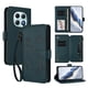 thumbnail image 1 of Funda Cartera Mariposa para [Xiaomi Redmi Note 15 4G/5G] con Soporte y Cremallera Verde oscuro, 1 of 6