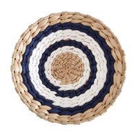 Bothyi - Cesta De Algas Marinas Cesta Tejida Decoración De Pared Para Sala De Estar Casa De Campo Decorativa 30Cm Estilo A